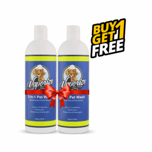Vaporize Pet Odor 5-in-1  Pet Wash Shampoo, Buy One Get One Free!
